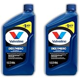 DEX/MERC Automatic Transmission Fluid &ndash; 1 Quart | High-Performance ATF for DEXRON-III/MERCON, Smooth Shifting, Anti-Wear Protection | 2 Pack Special