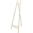 Deco 79 Metal Geometric Display 3 Tier Easel, 19" x 20" x 56", Gold