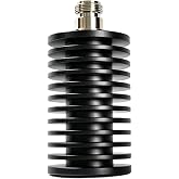 BECEN 50 Watt 50 ohm Dummy Load,3GHz N Female Connector Termination Load | 50W 50 ohm Dummy Load for Ham Radio,DC to 3Ghz Low VSWR RF Termination for CB Radio and Antenna Testing