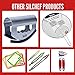 Spatulas Silicone Heat Resistant - (3 pack) - Professional Grade Non Stick Flexible Kitchen Spatula Set for non stick cookware