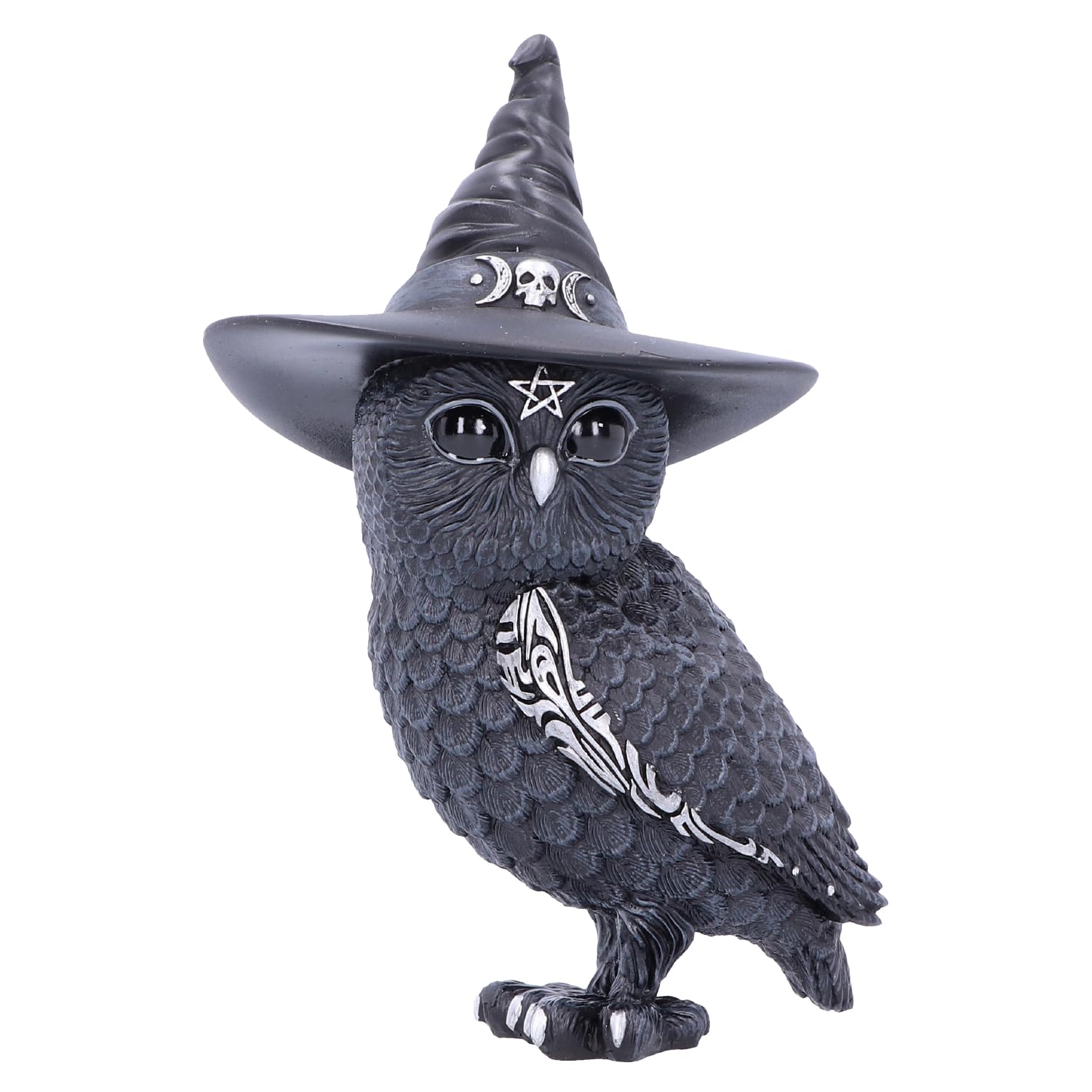 Nemesis Now Figurine Cult Cuties Owlocen Witches Hat Occult Owl - 13,5 cm/Figurka Cult Cuties zaczarowana sowa Owlocen - 13,5 cm [FIGURKA], Black