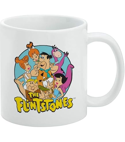 Amazon.com: The Flintstones Fred Character Ceramic Coffee Mug