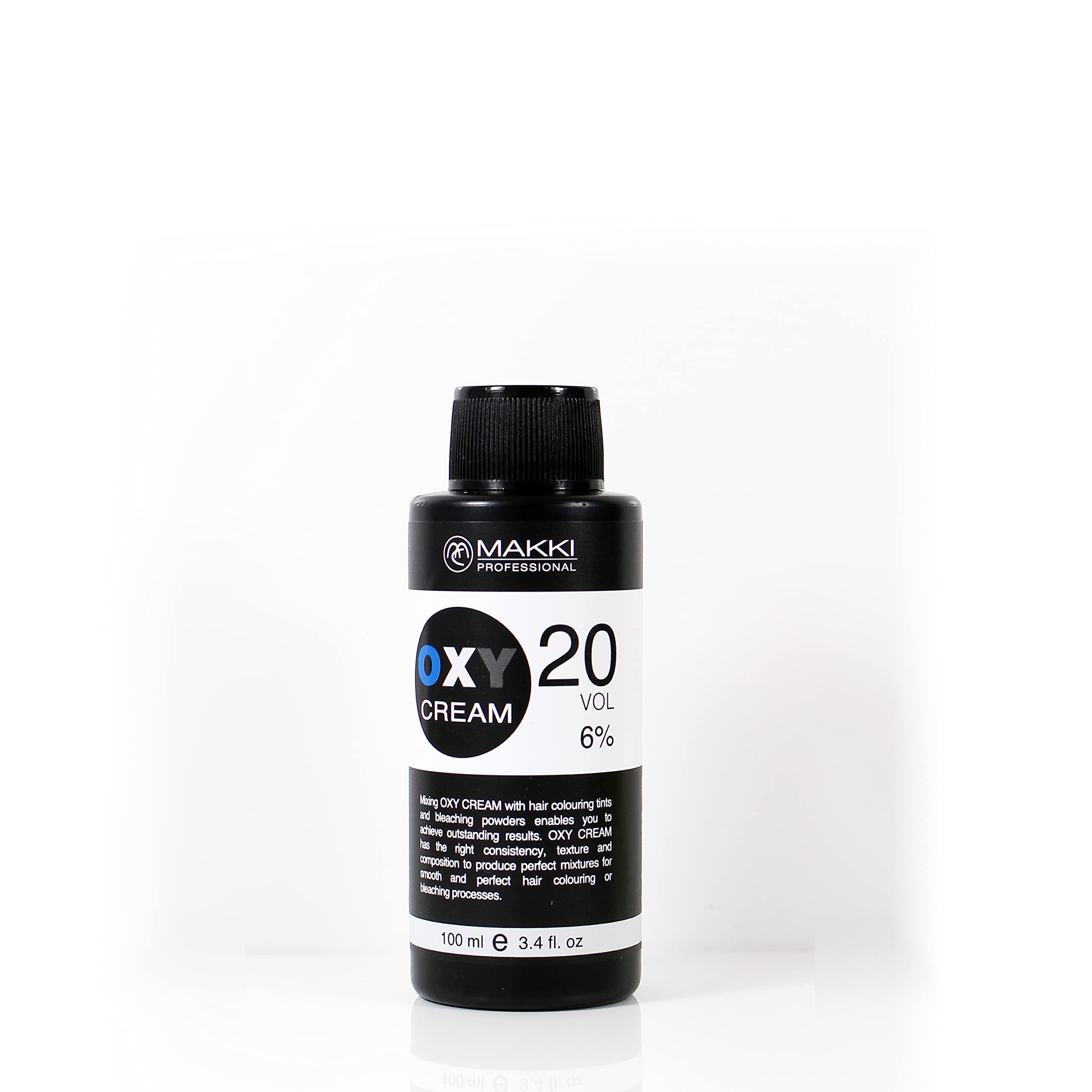 Makki Professional Oxy Cream Peroxide Developer 20 VOL(6 per cent) 100ml
