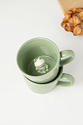 DIHOclub Frog Coffee Cup Hidden 3D Animal Inside