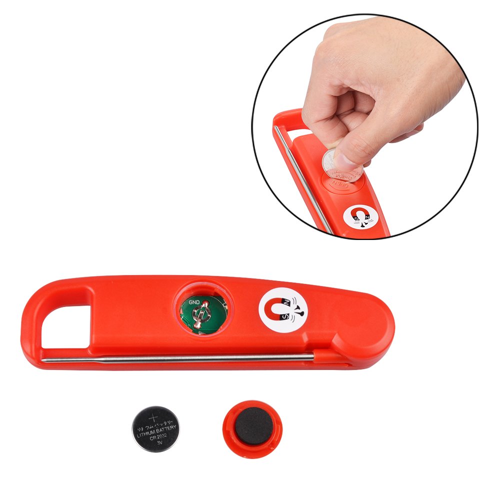 Alotpower Grill Thermometer Kitchen Cooking Thermometer with Probe and Backlit