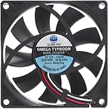 AINEX OMEGA TYPHOON 薄型・超静音タイプ [ 80mm角 ] CFZ-8015SA
