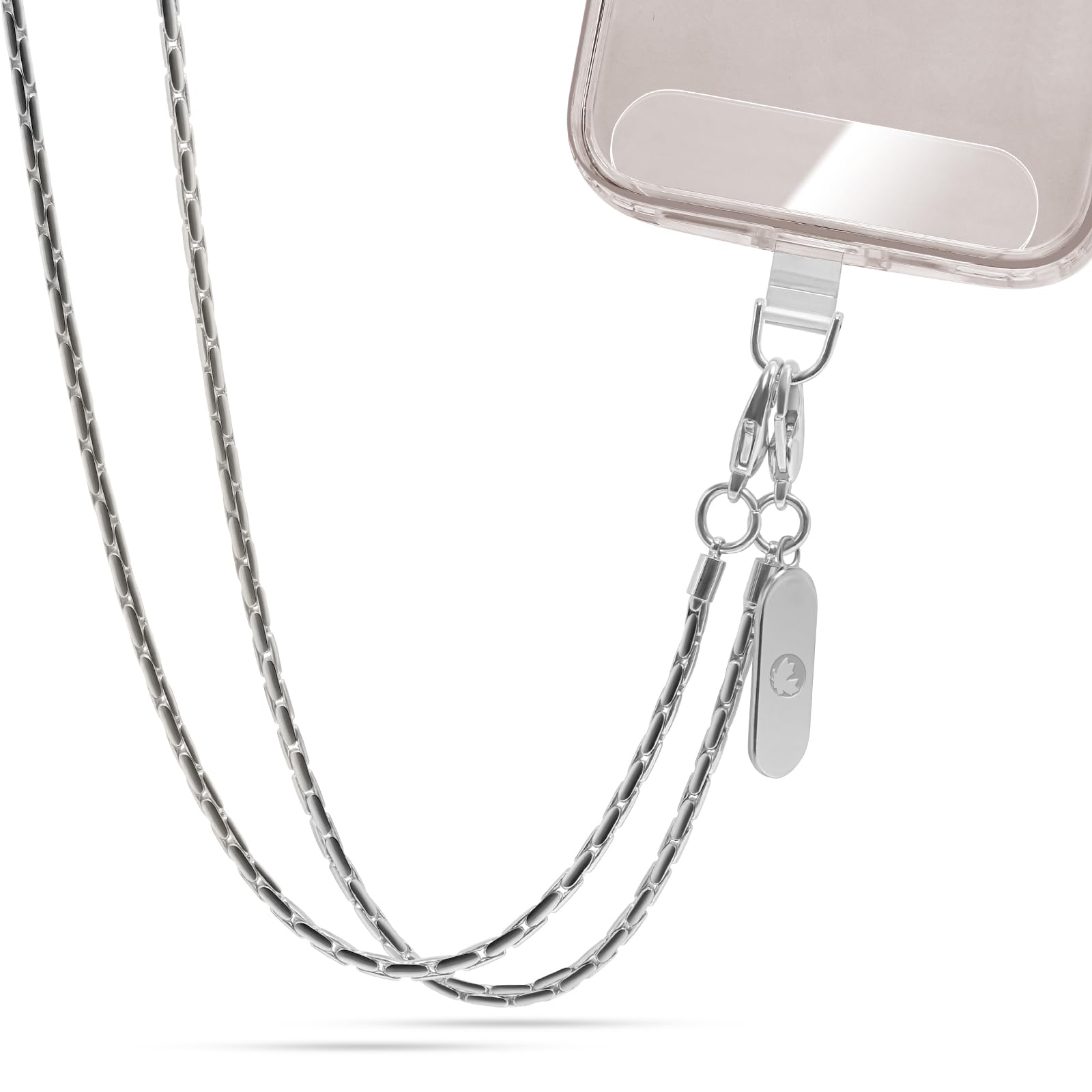 X-Lounge 携帯ストラップ シルバーの商品画像