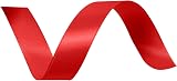 Vaessen Creative Satin Ribbon Red 3mm x 10m Double-Sided Shiny 301002-0009 view 2