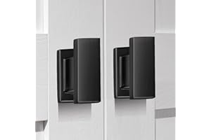 VEHCIL 20 Pack Square Matte Black Cabinet Knobs Black Drawer Dresser Knobs Cabinet Handles for Cupboard Closet Bathroom Kitchen Cabinet Hardware,Solid Zinc Alloy