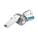Black+Decker PV-1020-L - Recogetodo ciclónico, 10.8 V, color blanco y azul