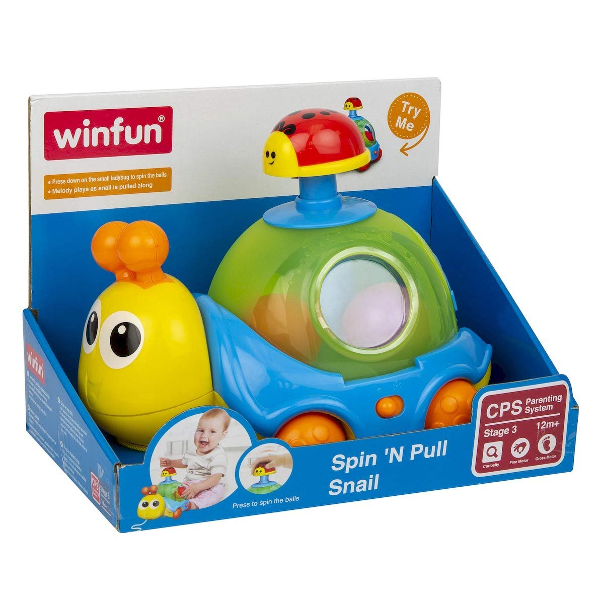 winfun – Snail Drag Press and Rotate Balls (Tachan 7300674)