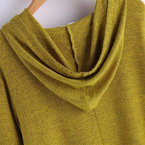 image for Toimothcn Girls Cute Tops Womens Cat Ear Hooded Blouse Long Sleeve Poc