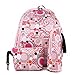 Orgrimmar Diaper Tote Bags Larger Capacity Baby Nappy Bag Fashion Mummy Backpack (Pink)