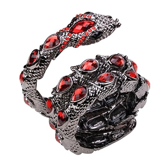 YACQ-Jewelry-Womens-Crystal-Stretch-Snake-Bracelet-for-Women-Halloween-Costume-Outfit