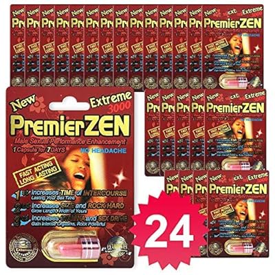 (24-Packs) PremierZen Extreme 3000mg Male Enhancement Pill - Fast US Shipping
