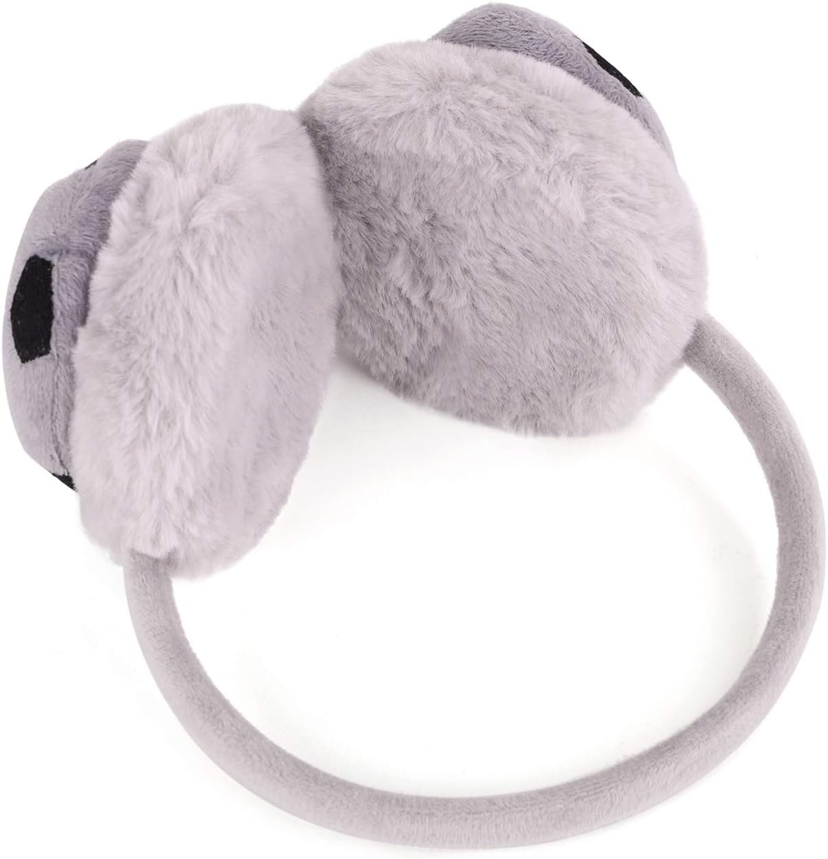 IPENNY Boys Girls Fur Earmuffs Xmas Gift Cute Football Design Winter Fluffy Thermal Ear Warmers Handband Cold Weather Earplugs Comfortable Fashion Cartoon Ear Muffs Protector - Image 5