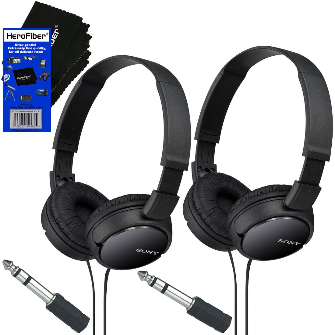 Sony Mdrzx110 Zx Series Stereo Headphones Black With 3 5mm