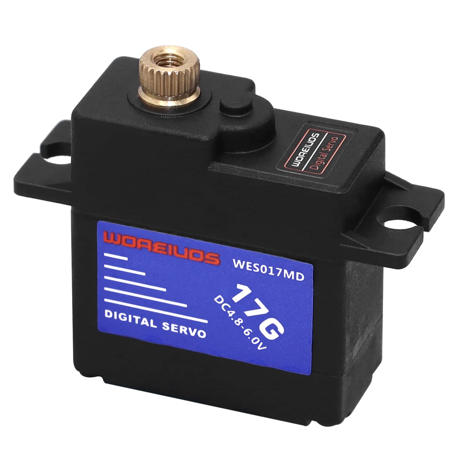 RC Auto Servo, Hoge Nauwkeurigheid 25T 17g Metal Gear Servo met Servo RC Auto Servo, Hoge Nauwkeurigheid 25T 17g Metal Gear Servo met Servo