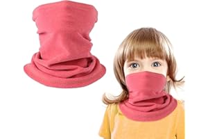 Kids Neck Warmer,Neck Warmer Kids,Neck Gaiter Fleece Winter Face Mask Face Cover for Boy Girl Outdoor Sports