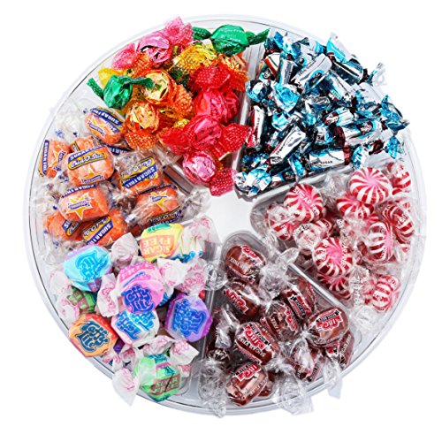 Firstchoicecandy Sugar Free Candy Gift Tray - 6 Section - No Sugar-Diabetic Friendly (Best Halloween Candy For Diabetics)