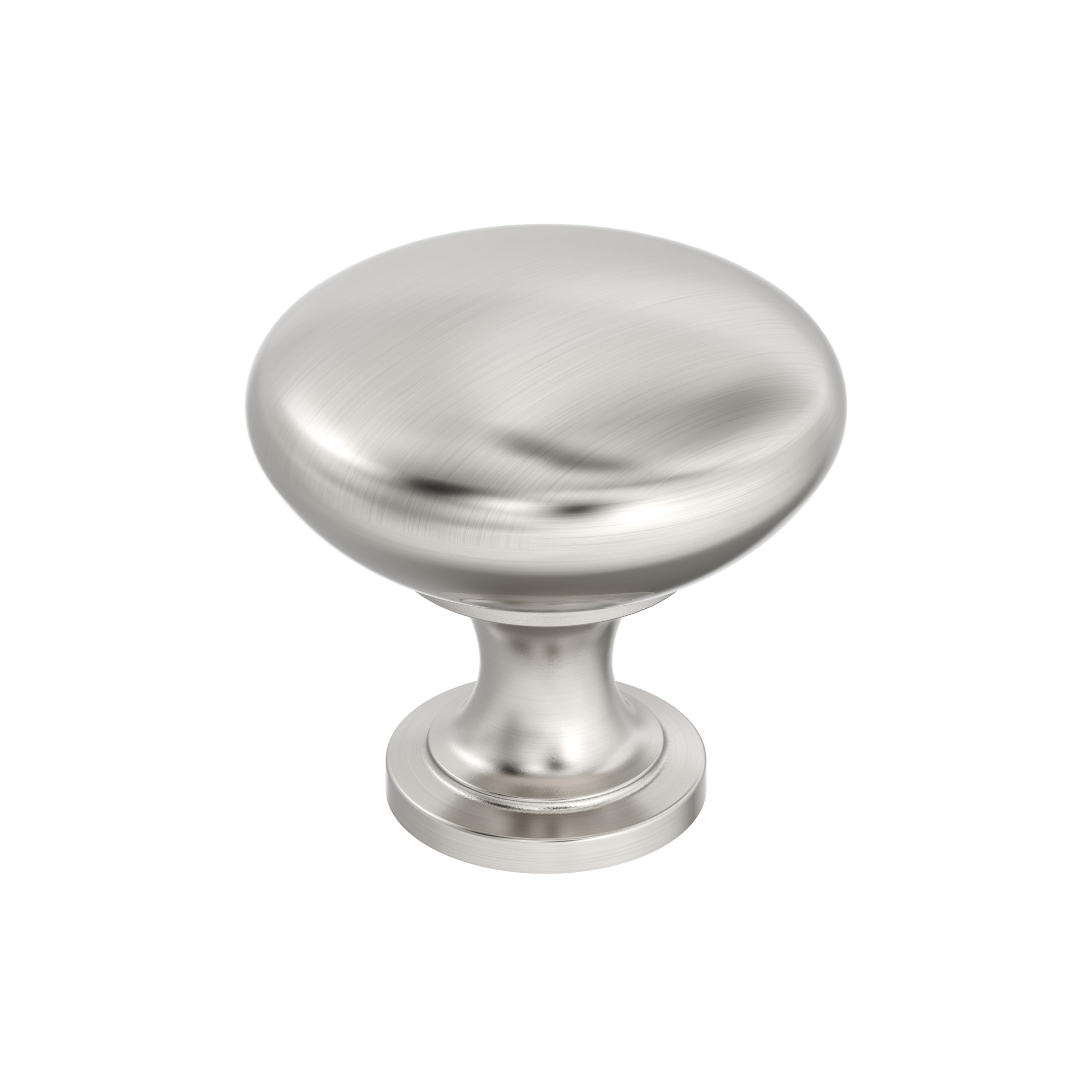 Amerock BP53005G10 Allison Value 1-1/4in(32mm) Dia Knob - Satin Nickel - 25 Pack