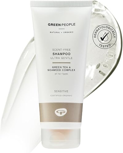 Green People Fragrance Free Shampoo Sensitive Scalp Hypoallergenic Organic