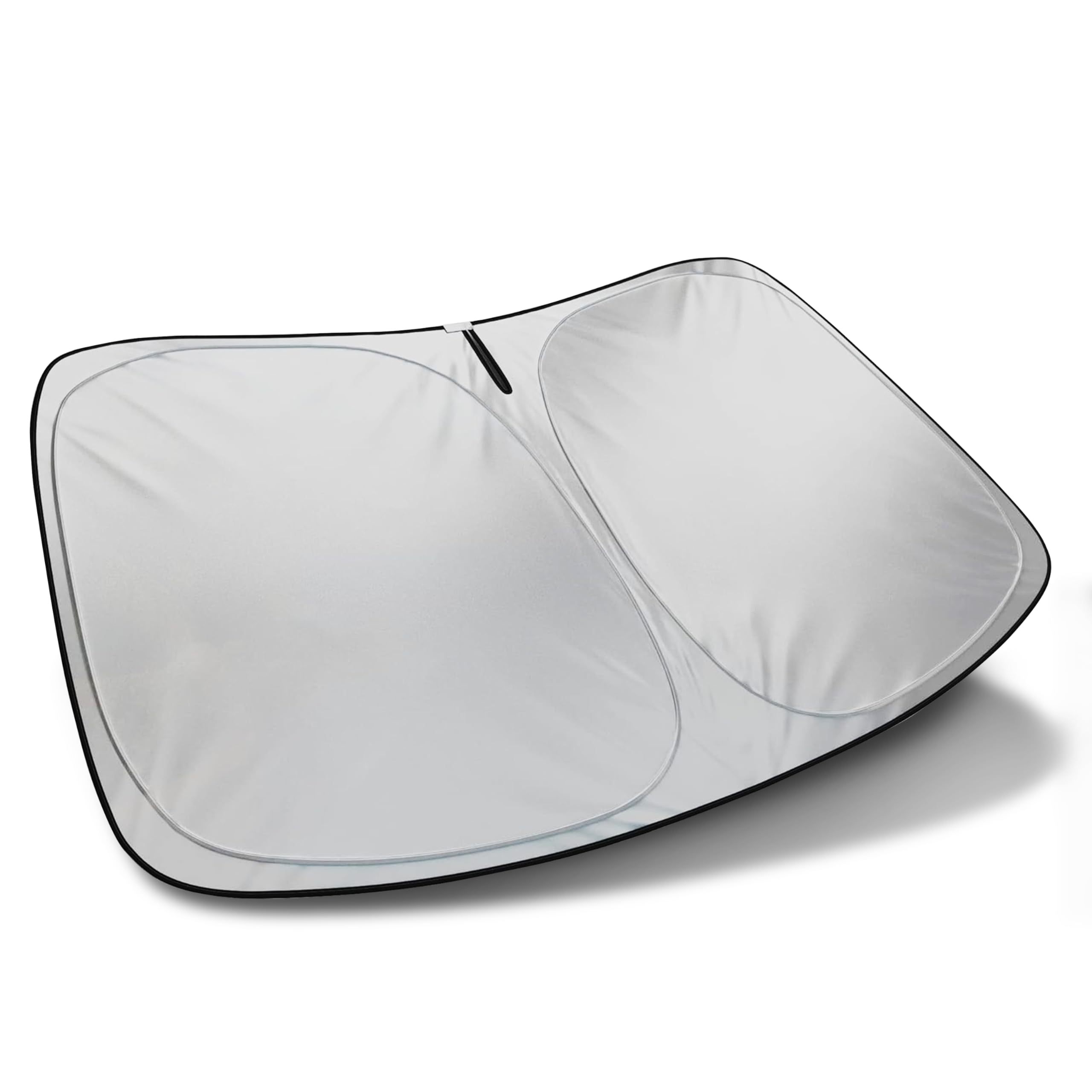 Photo 1 of Autotech Park Foldable Sunshade Compatible with 2014-2019 Toyota Highlander SUV, UV Reflective and Easy Storage, Custom-fit Car Windshield Sun Shade