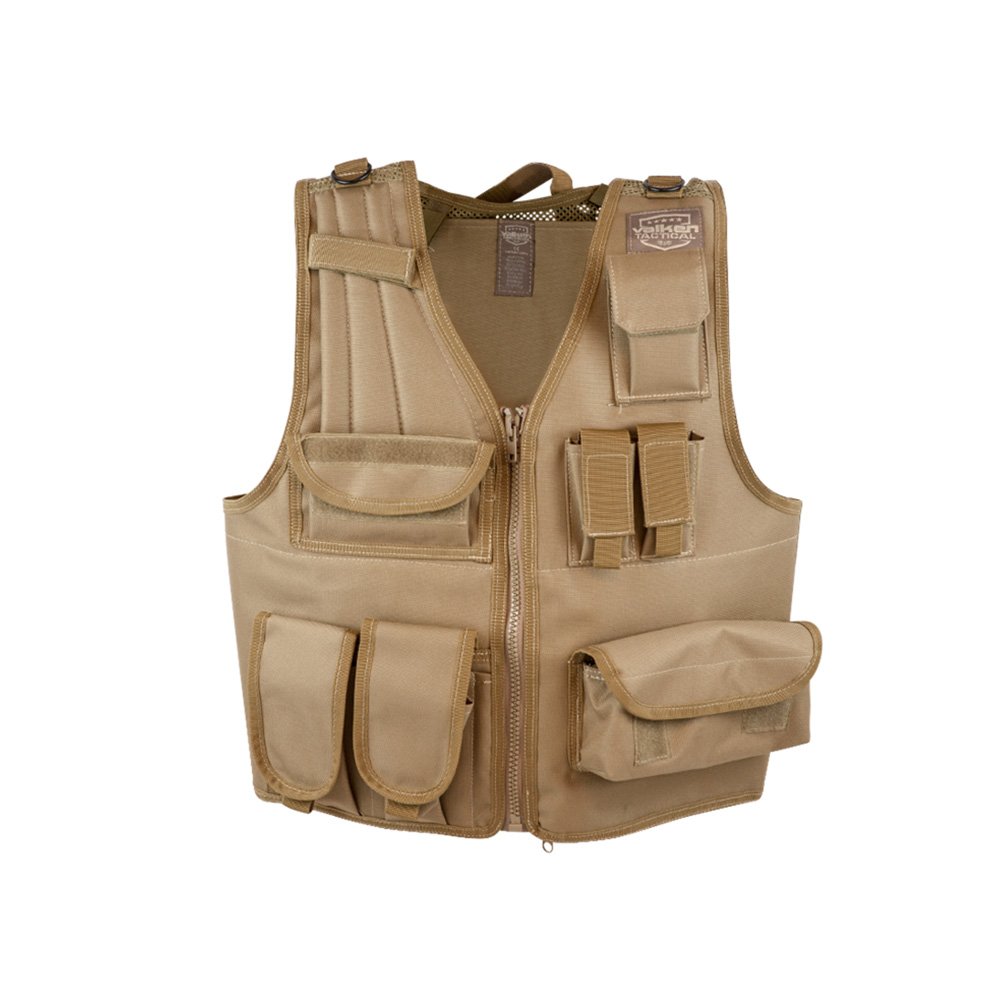 Valken Tactical Airsoft Tactical Vest, Tan, Adjustable Size Jeff Bibb