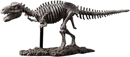 Amazon Ckhrteru 創造的な恐竜化石像の装飾アート工芸品スケルトン置物抽象的な彫刻家のオフィスのデスクトップの装飾飾りギフト Ckh 置物 オブジェ