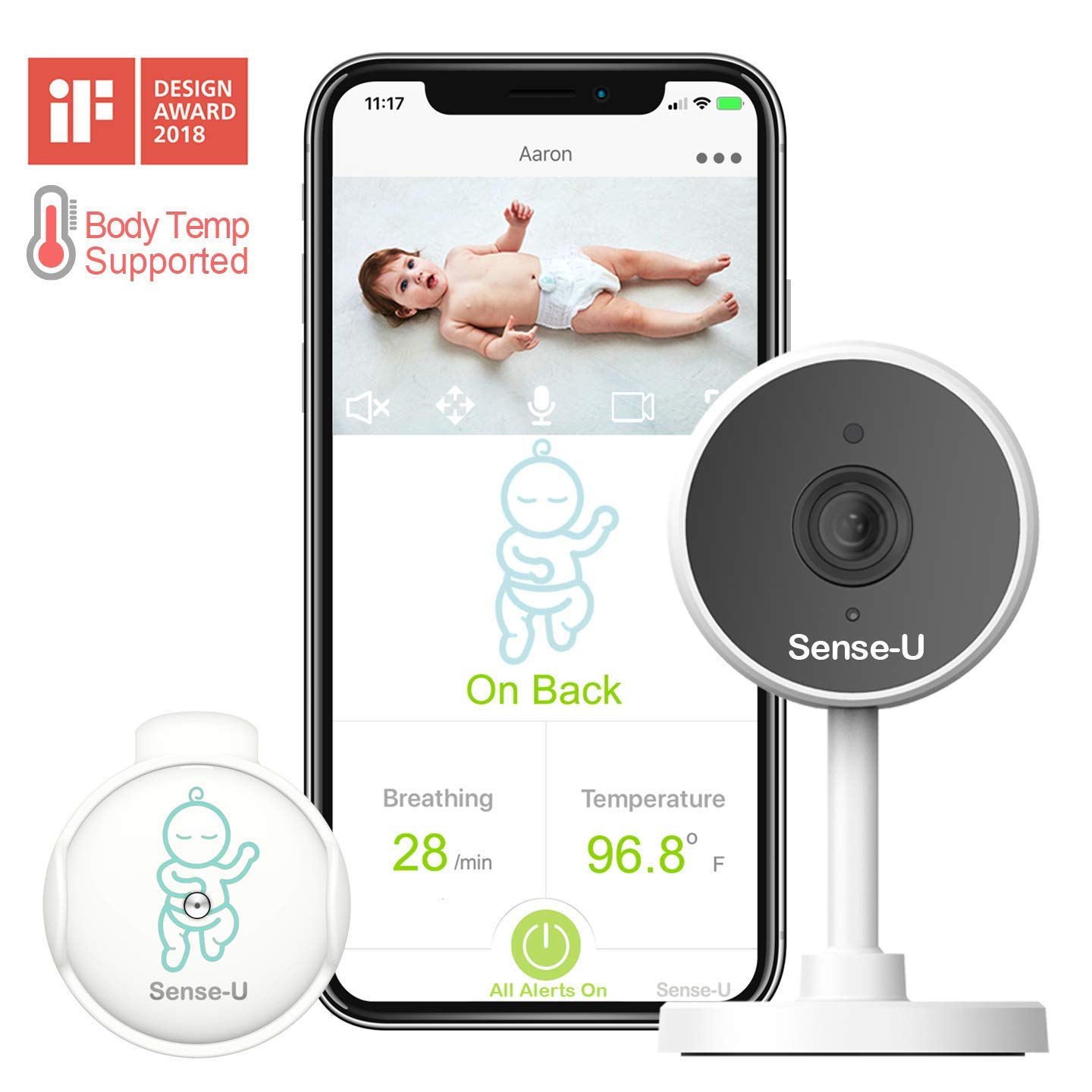 best baby monitor and breathing sensor