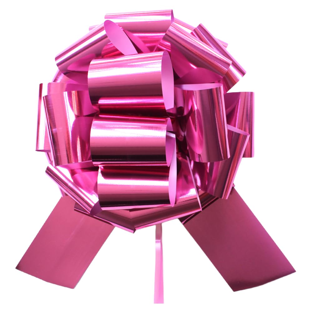 Photo 1 of 1Pcs 14 Inch Giant Large Pull Bow Big Bow,Great Gift Bows for appliances,Bikes,Table Decorations and Party Events (Pink)