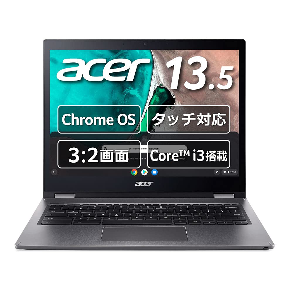 Chromebook Chromebook Acer Laptop 13.5 English Keyboard Spin 13 CP713 Steel Grey Google CP713-1WN-A38P/E