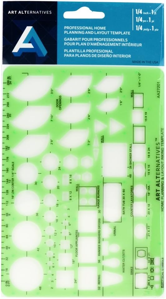 Art Alternatives Professional Home Plan Layout Template