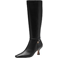 Amazon.com | COACH Women's Wide Calf Madeline Boot Uniform Dress