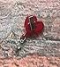 Retractable Nurse Badge Reels in Heart Shape EKG Design with Alligator Swivel Clip by Limeloot (3-Pack)