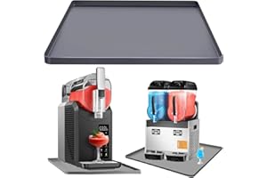 GIPOBUY Slushie Machine Mat Margarita Machine Silicone Mat, Table Mat for Ninja Frozen Drink Maker, Slushy Machine Tray Cocktail Machine Soft Silicone Drip Pan, Non-Slip Waterproof Slush Pad 23.6''x19.7''
