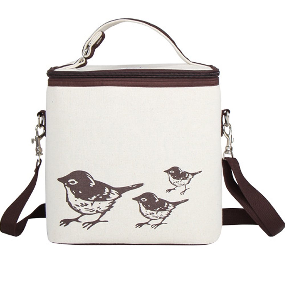 cheerlife Lino para el almuerzo de picnic fiambrera Bolsa Bolsa ...