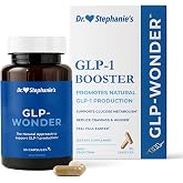 Pharmaganics Dr. Stephanie's GLP-Wonder Natural GLP-1 Boosting Supplement - Control Hunger &amp; Appetite, Fight Cravings - Side-Effect Free Support