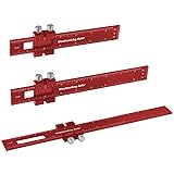 Violetfox Woodworking Ruler, 3Pcs Precision Pocket