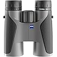 ZEISS Terra ED Binoculars 10x42 Waterproof, and Fast Focusing with Coated Glass for Optimal Clarity in All Weather Conditions for Bird Watching, Hunting, Sightseeing, Grey