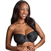 Panache Women's Alice Underwire Ultimate Strapless Bra | Padded Cups, Silicone Grip for Full Support Up to J Cup