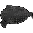 OLIGAI Cast Iron Plate Setter for XL Big Green Egg 19.5" Heat Deflector Smoking Stone,Fits 24" Grills Durable Heat Deflector for Smoking,Grilling,Indirect Cooking Compatible with XL BGE Accessories