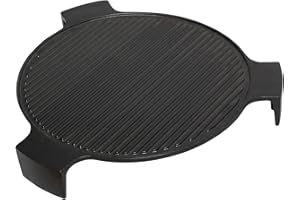 OLIGAI Cast Iron Plate Setter for XL Big Green Egg 19.5" Heat Deflector Smoking Stone,Fits 24" Grills Durable Heat Deflector for Smoking,Grilling,Indirect Cooking Compatible with XL BGE Accessories