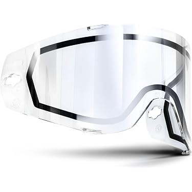 Valken Paintball Goggle Thermal Lens - Polarized Clear Replacement For Profit/SC/Identity