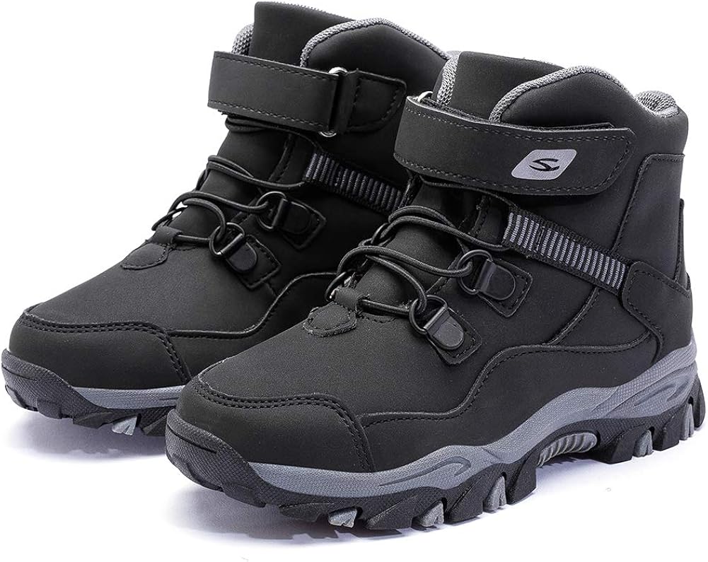  | HOBIBEAR Kids Snow Boots Boys Girls Winter Boots Outdoor Warm Shoes Waterproof Hiking Boots(Little Kid/Big Kid)… | Boots
