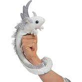 Folkmanis Pearl Dragon Wristlet Finger Puppet