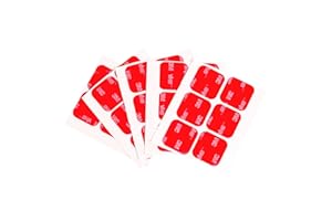 Hasaky Double Sided Tape Heavy Duty 30pcs 1in x 1in Mounting Tape Pad Sticker Strong Adhesive Tape Waterproof Foam Tape for Indoor and Outdoor…