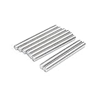 Hooshing 8Pcs M8 x 100mm Stainless Steel Fully