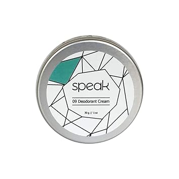  Speak Natural Deodorant Cream Aluminium