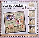Scrapbooking Simple 1-2-3 Summer & Spring Two Books Debbie Mumm (Paper Boutique) by Debbie Mumm (2010-05-03) by 